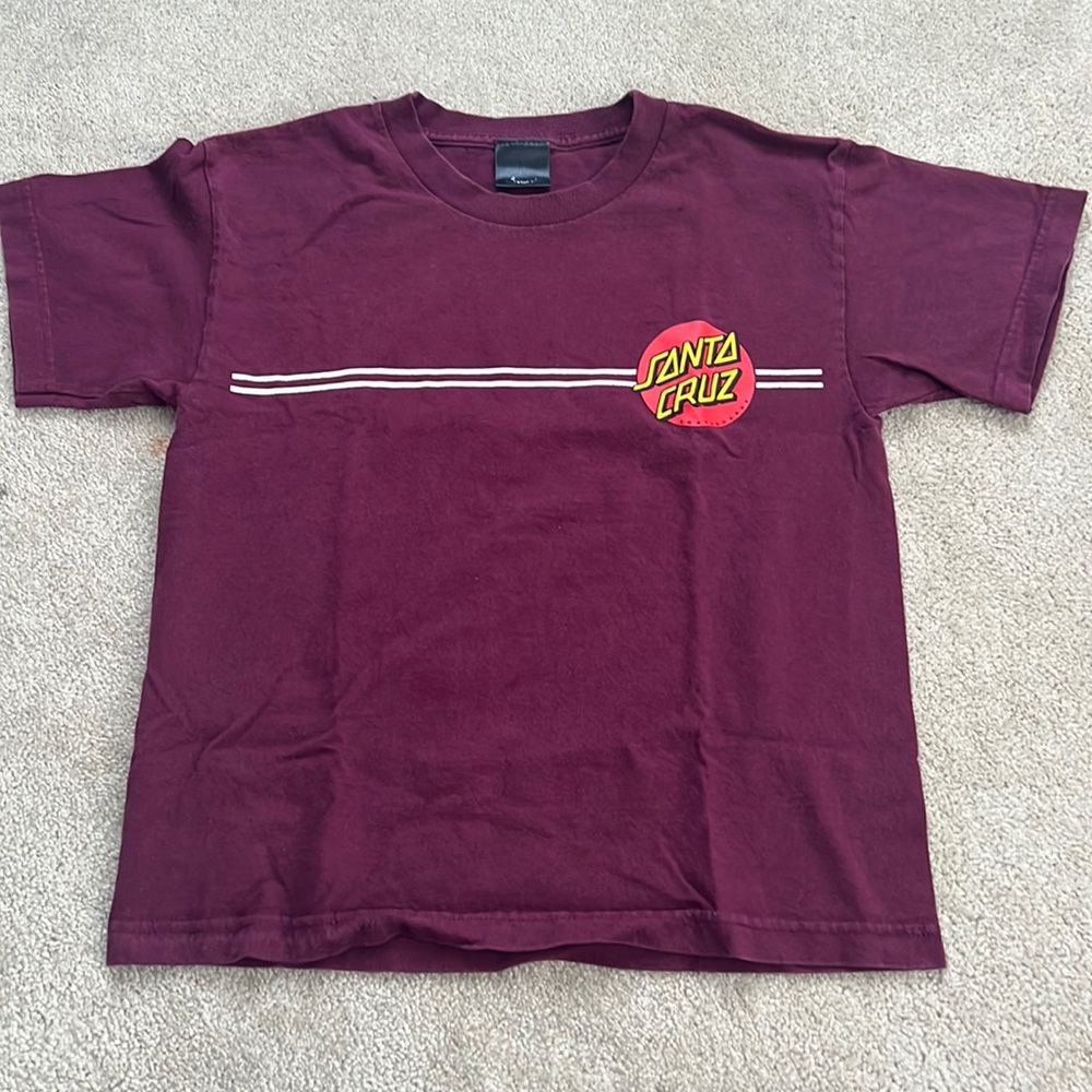 Maroon Santa Cruz T-Shirt